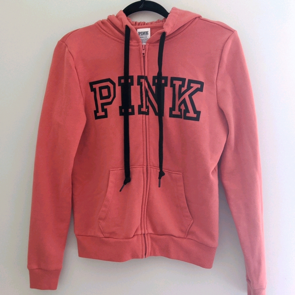 PINK Everyday Lounge Perfect Full-Zip - Small